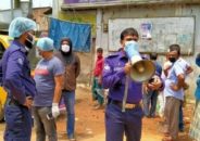 টাঙ্গাইলের নাগরপুর বাজার মনিটরিং করছেন ওসি আলম চাঁদ