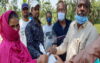 ঈদ উপলক্ষে র্কমহীন মানুষের হাতে তুলে দেওয়া হচ্ছে খন্দকার আছাব মাহমুদের পাঠানো খাদ্য সামগ্রী