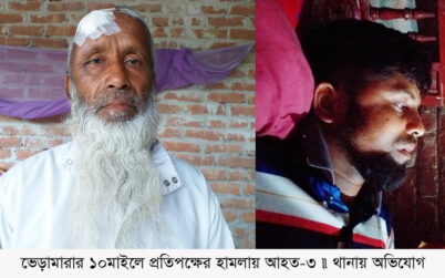 ভেড়ামারার ১০ মাইলে প্রতিপক্ষের হামলায় আহত-৩ ॥ থানায় অভিযোগ দায়ের