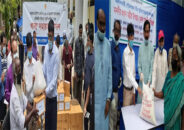 নীলফামারীতে এক’শ প্রতিবন্ধী ও পৌরসভার উদ্দ্যোগে মুক্তিযোদ্ধাদের খাদ্য সামগ্রী বিতরণ