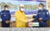 দিনাজপুরে সাহসী কাজের জন্য পুলিশ প্রশাসন কর্তৃক পুুরস্কৃত হলেন ইউপি চেয়ারম্যান ইসহাক চৌধুরী