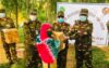 ঘাটাইলে দরিদ্র পরিবারের মাঝে সেনাবাহিনীর ঈদ উপহার বিতরণ