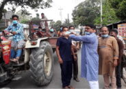 বোচাগঞ্জে করোনাভাইরাস সংক্রমণ রোধে সচেতনতামুলক প্রচারণা