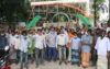 বেতনভাতার দাবিতে বড়পুকুরিয়া কয়লাখনি গেটে খনি শ্রমিকদের বিক্ষোভ-সমাবেশ