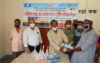 ফুলবাড়ীতে সার্জিক্যাল মাস্ক, সাবানসহ ব্লিচিং পাউডার বিতরণ