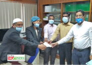 আদালত মসজিদের উন্নয়নে জুঁই এমপির অনুদান প্রদান