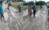 বীরগঞ্জে দেড় কিলোমিটার রাস্তা চলাচলে ৩ গ্রামের মানুষের ভোগান্তি চরমে