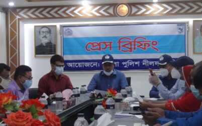 যৌতুকের টাকার জন্য শারমিনকে হত্যা করে স্মামী-শ্বশুড়, সংবাদ সম্মেলনে পুলিশ সুপার