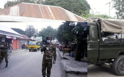 নাগরপুরে সেনাবাহিনীর করোনা সচেতনতা মূলক কার্যক্রম