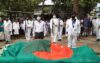 রাষ্ট্রীয় মর্যাদায় বীর মুক্তিযোদ্ধা ডাঃ চিত্তরঞ্জন দাস এর সৎকার সম্পন্ন