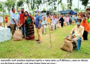করোনাকালীন সংকট মোকাবিলায় ঠাকুরগাঁওয়ে ২ হাজার ৪শ পরিবারের মাঝে ত্রান বিতরণ