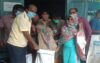 নীলফামারীর ইটাখোলা ইউনিয়নে সুষ্ঠুভাবে ভিজিএফ’র চাল বিতরণ