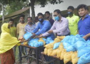 দিনাজপুরে ঈদ উল আজহা উপলক্ষে খাদ্য উপহার সামগ্রী বিতরণ