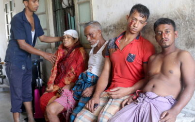 মুলাদীতে জমি বিরোধের জেরধরে সংঘর্ষ ॥ আহত ৬