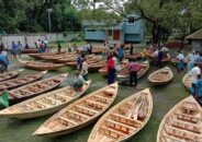 নাগরপুুরে জমে উঠেছে নৌকার হাট
