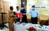 বঙ্গমাতার জন্মদিন উপলক্ষে ঠাকুরগাঁওয়ে দুস্থ ও অসহায় মহিলাদের সেলাই মেশিন বিতরণ