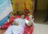 অটো উল্টে গিয়ে কলেজ ছাত্রী সীমু মারাত্মক  আহত