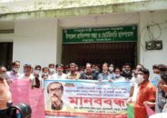 মধুপুরে খামারিদের প্রণোদনার অনিয়ম-দুর্নীতির প্রতিবাদে বানববন্ধন