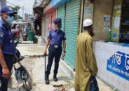 করোনা মোকাবেলায় কাজ করে যাচ্ছে কালিহাতী থানা পুলিশ