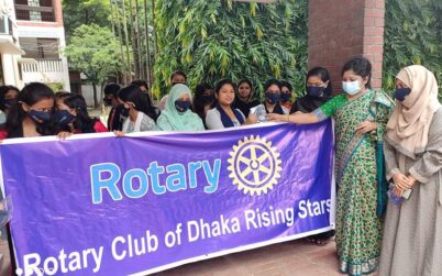 Tree plantation & Mask distribution program