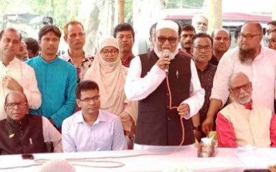 কাদেরিয়া বাহিনীর জাদুঘরের স্থান পরিদর্শনে মুক্তিযোদ্ধা  মন্ত্রী