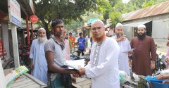 টাঙ্গাইল-৪ আসনে ইসলামী আন্দোলনের প্রার্থীর গণসংযোগ