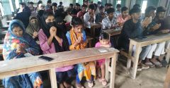 তোফাজ্জল হোসেন তুহিন কারিগরি স্কুল এন্ড বিএম কলেজে দোয়া মাহফিল