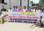 টাঙ্গাইলে ডেঙ্গু প্রতিরোধে মশক নিধন অভিযান